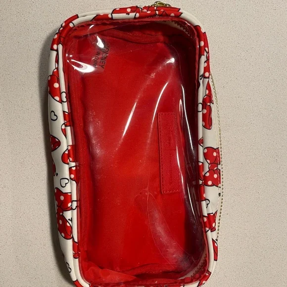 NWOT Stoney Clover Lane Clear Front Small Pouch - Picture 1 of 5